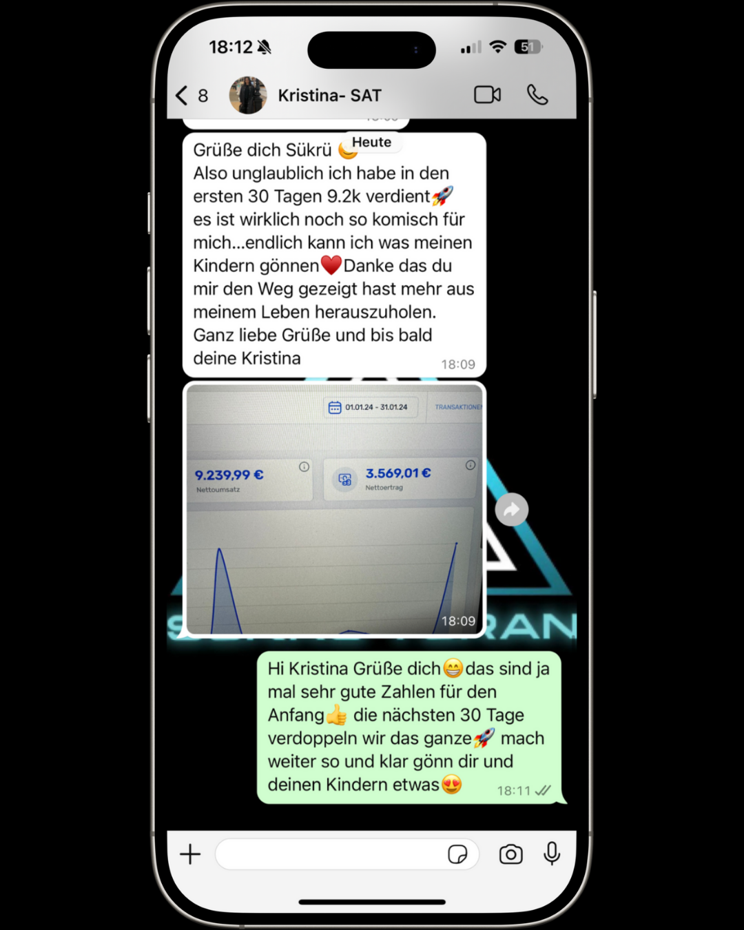 WhatsApp-Chat von Kristina