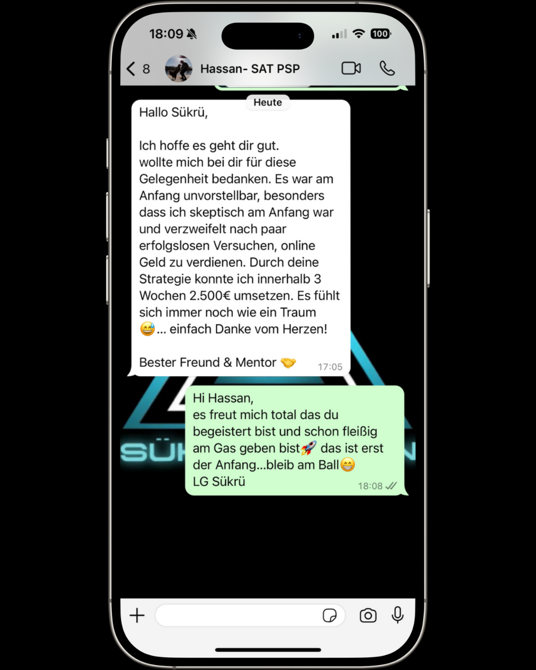 WhatsApp-Chat von Hassan